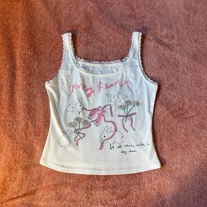 Cute BalletCore Tank Top S/M